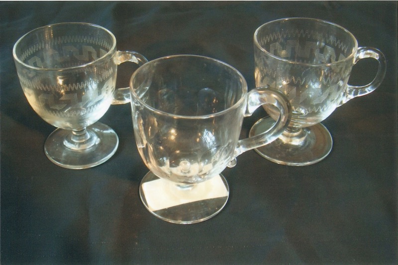 Custard cups from the Thomas and Jessie (nee Oliver) Bradley estate