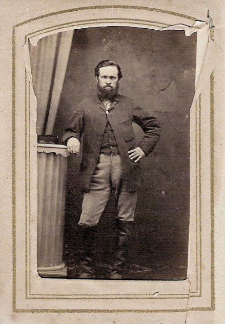 08. Samuel Oliver (1833-1907), son of James and Ruth (nee Batten) Oliver. Samuel here is David Lloyd's great-grandfather.