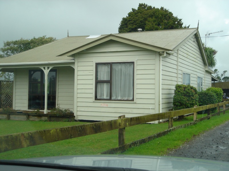 Another view of current farmhouse on Charles' old 100 acre farm on 1025 Mangorei Rd.
