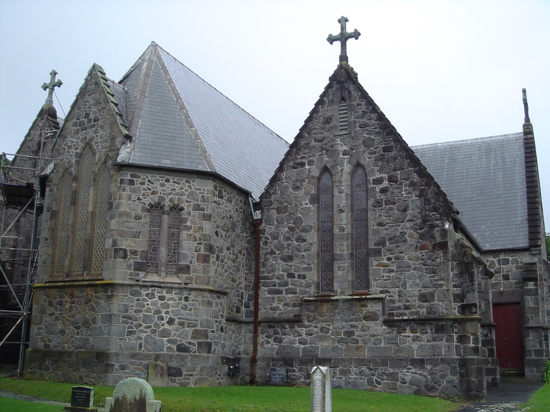 St. Mary's Church, 37 Vivian Street, New Plymouth, where James and Ruth Oliver's son, John Oliver, and his wife Mary are buried.
