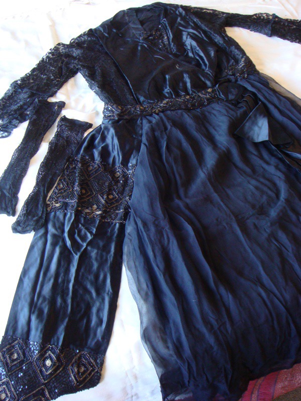 Womens' dress with beautiful needlework