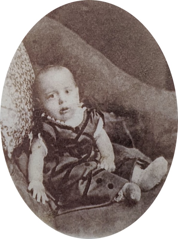 Florance, Robert Handley 1881-1966 - as a baby in 1881