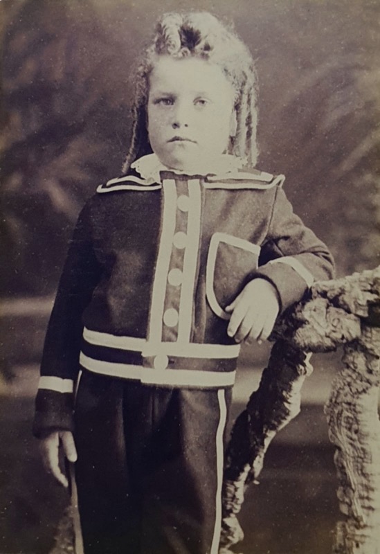 Robert Handley Florance as a child