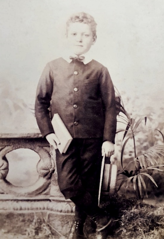 Robert Handley Florance as a boy