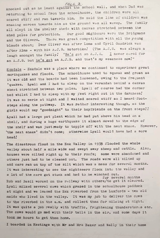 Hilton Ashword Hamilton Florance 1921-2010 - Memoirs Pg_2