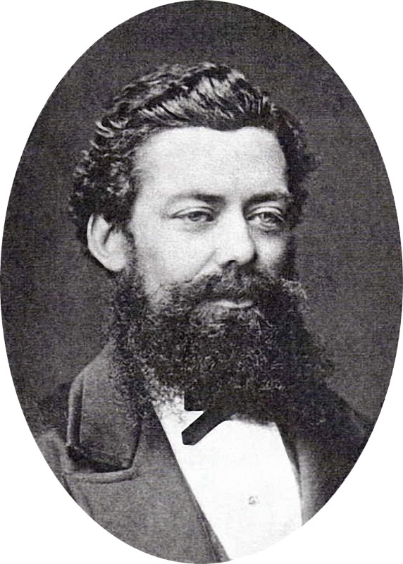 Augustus Florance 1847-1897, father of Robert H Florance - portrait