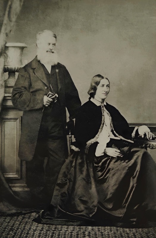 Dr Augustus Florance 1812-1879 Father of Augustus Florance & second wife Elizabeth (Eliza) Herbert/Monk, 1815-1906.