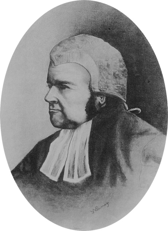 James Florance ca1772-1838, father of Dr. Augustus Florance. Portrait - Barrister at Law.