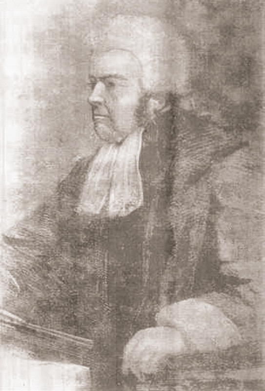 Photograph of same portrait of James Florance, Barrister at Law. Father of Dr. Augustus Florance.