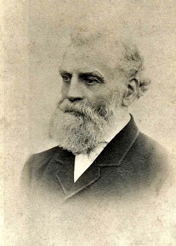 David Wilson Hamilton 1823-1887, father of Elizabeth Hamilton - portrait.