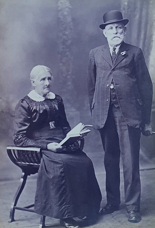 Charles Frederick Mitchell 1841-1930 and Mary Ann Mitchell (nee Elliot) 1846-1923.