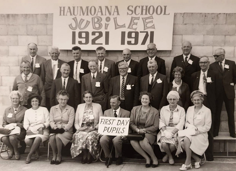 Ivor Oliver (born December 1907) was a first day pupil of Haumoana School in 1921, at that time known as Clive Grange School. Ivor is in the middle row, 5th from left. Interestingly, Ivor was to marry Loma Florance, daughter of Mr R H Florance who was the second headmaster in 1927 and under his guidance the School became a three-teacher school.